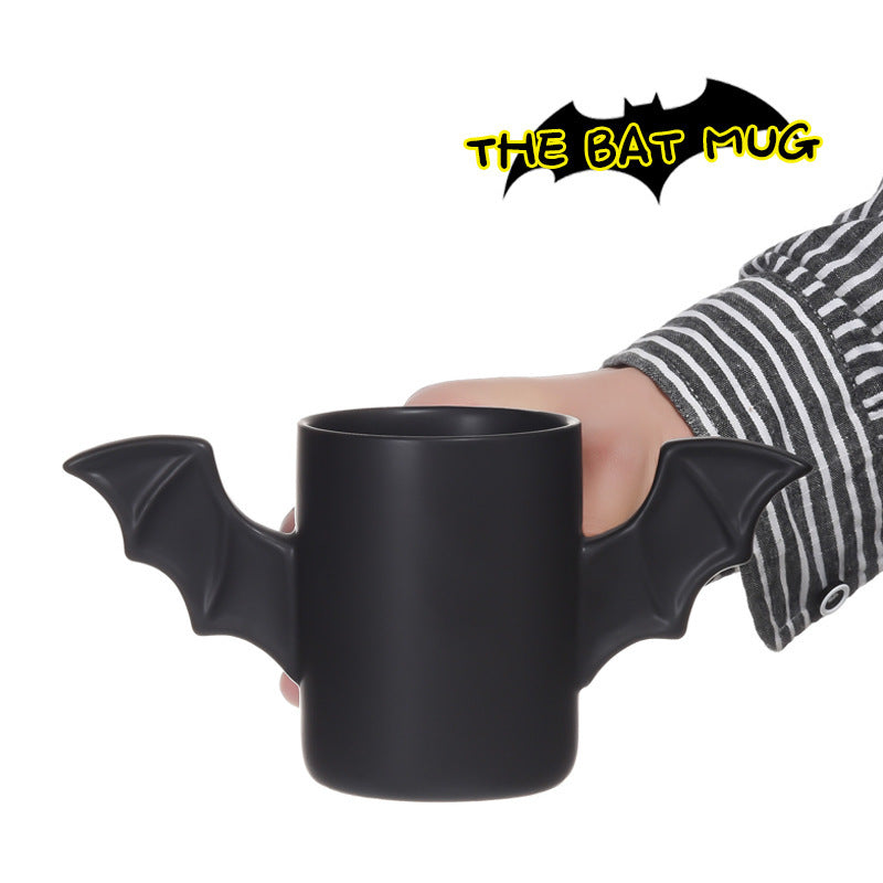 Bat Wing Handle Mug