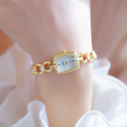 Mode Quarzuhr Diamant Armband