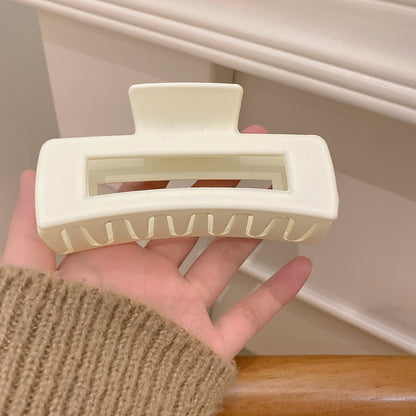 Women's Simple And Versatile Solid Color Hair Claw