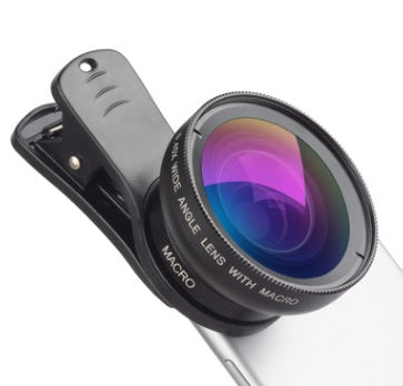 Phone Lens kit 0.45x Super Wide Angle & 12.5x Super Macro Lens HD