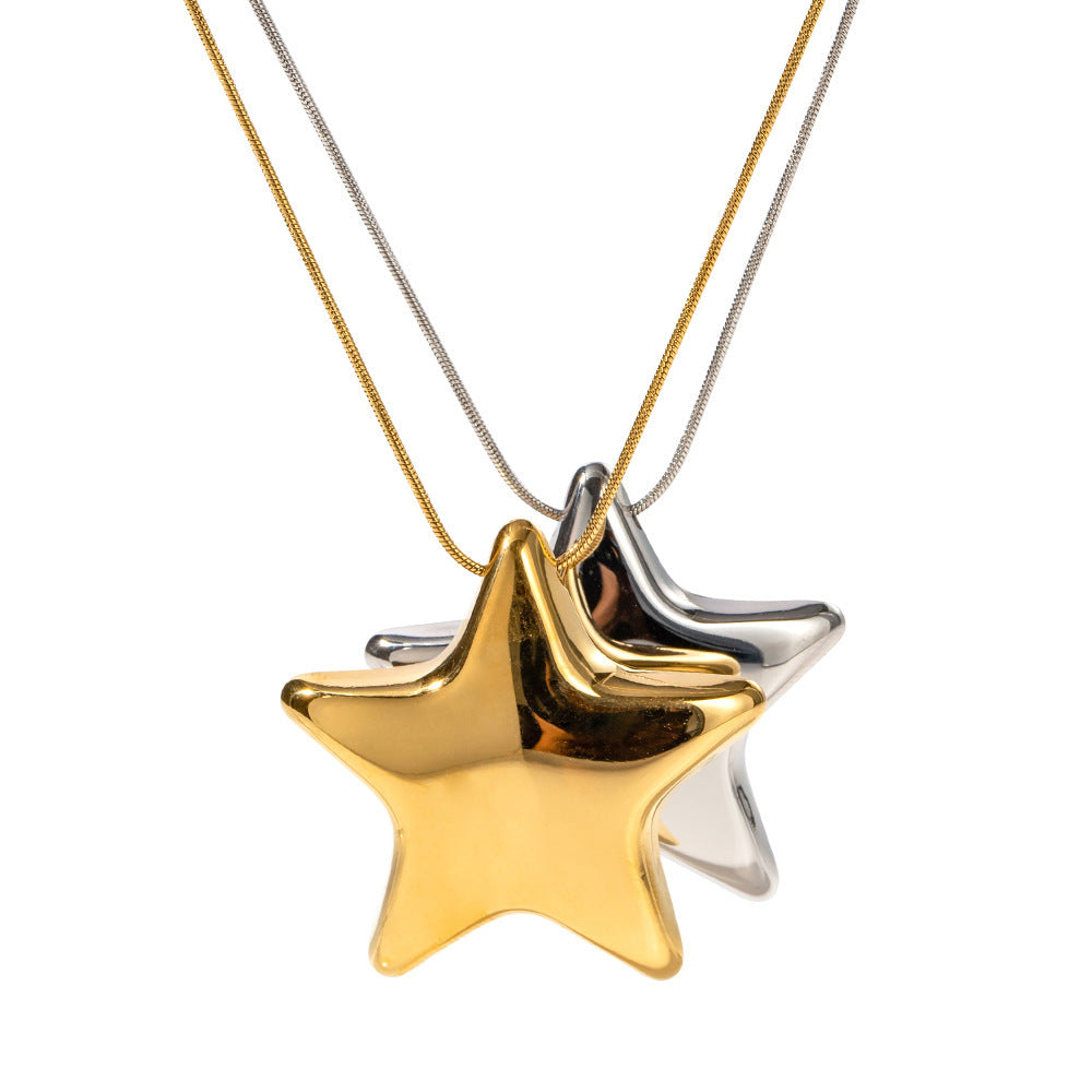 New 18K Gold-plated Necklace