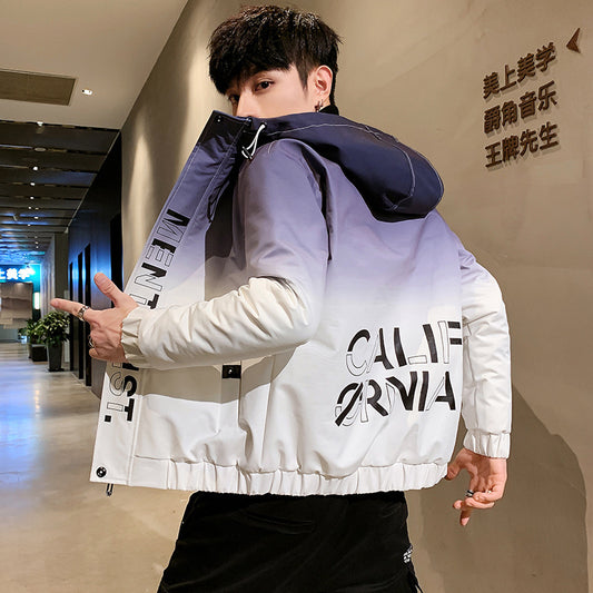 Thin Gradient Jacket For Men