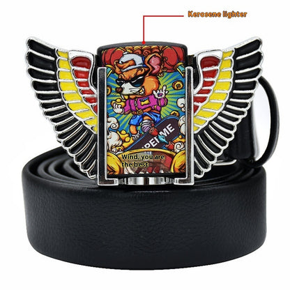 Leisure All-matching Fashion Lighter Belt