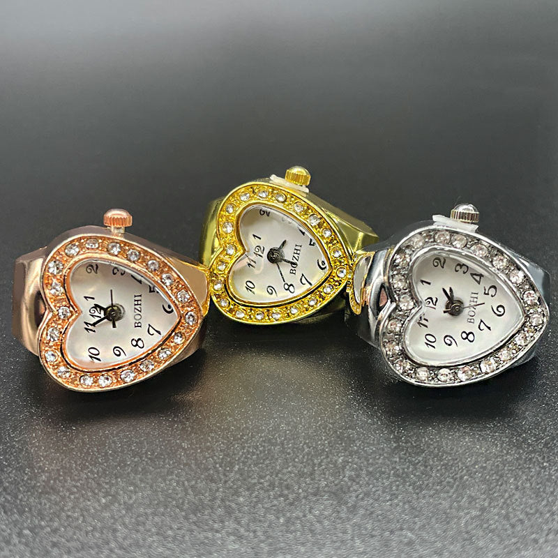 Women New Fashion Ring Watch