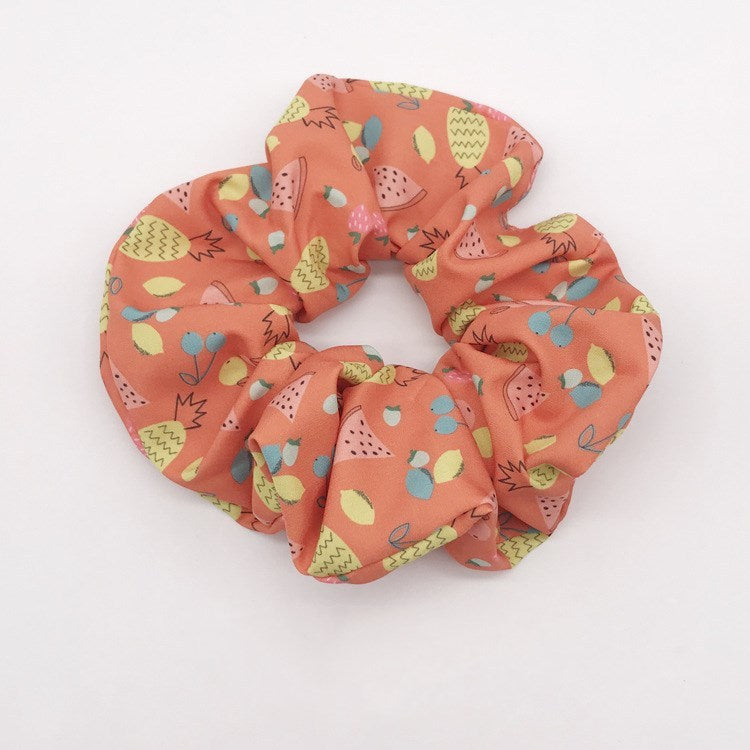 Printed fabric headband large Scrunchie