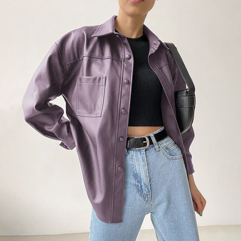 Women Biker Leather Jacket