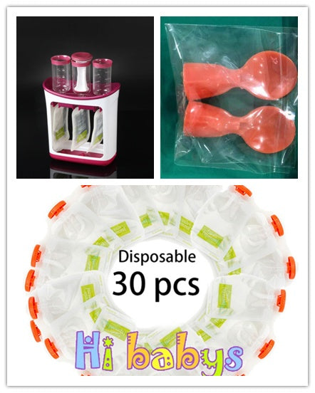Baby Food Maker Squeezer Food Station Organic Food For Newborn Fruit Container Storage