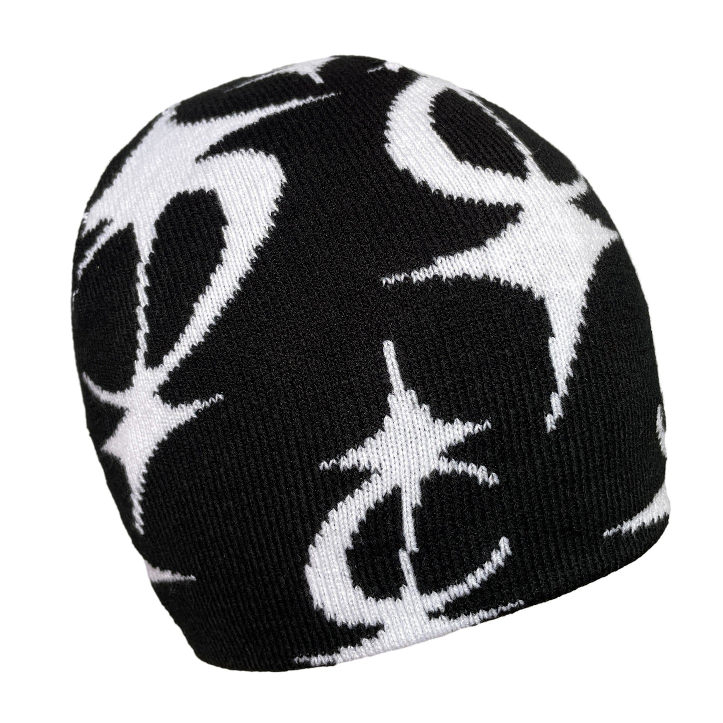 Five Pointed Star Jacquard Knitted Beanie