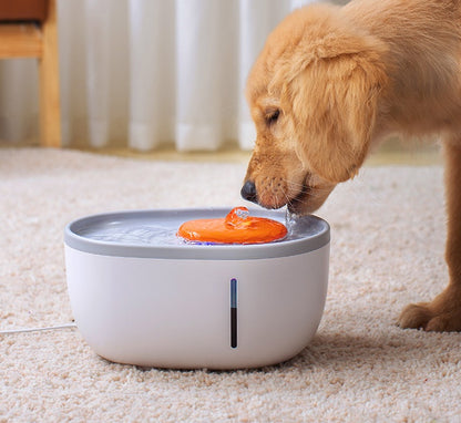 New Pet Water Dispenser LED Visual Automatic Drinking Bowl