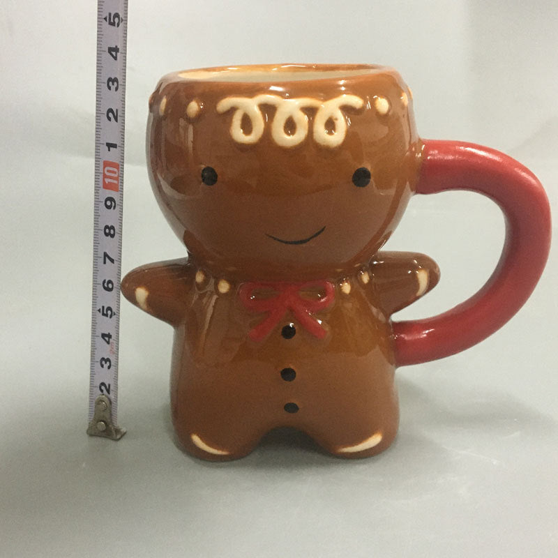 Gingerbread Man Christmas Ceramic Tea Mug