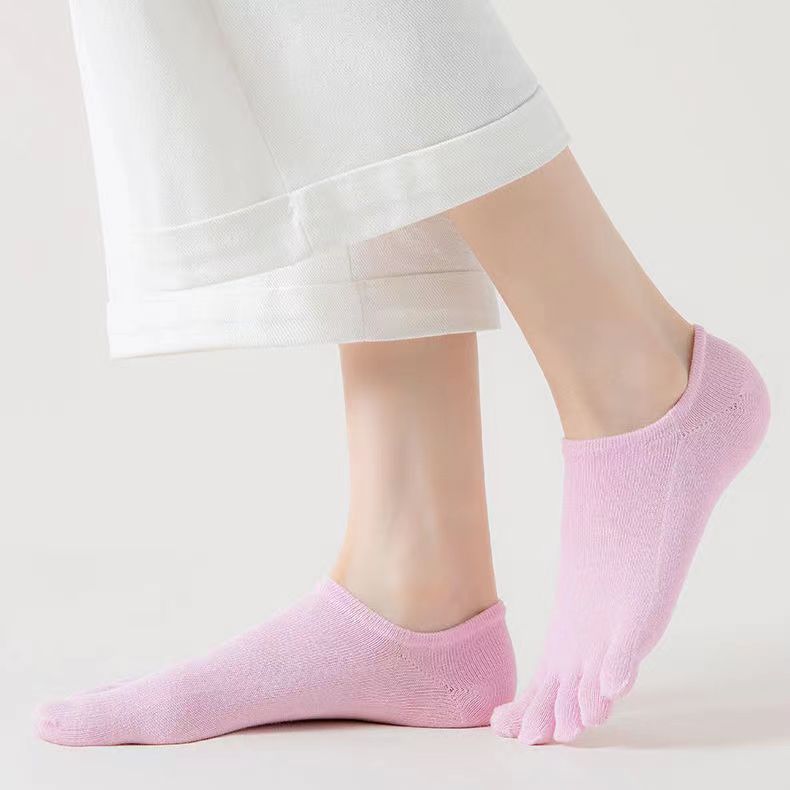 Toe Socks Women's Summer Thin Deodorant