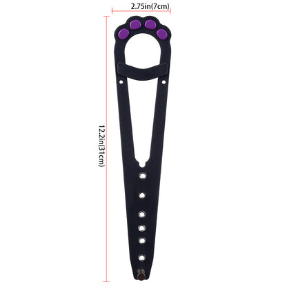 Pet Cat Door Holder Latch Prevents Dogs From Entering