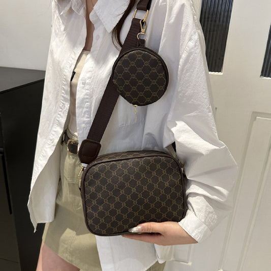 Women's Simple Western Style Casual Shoulder Bag