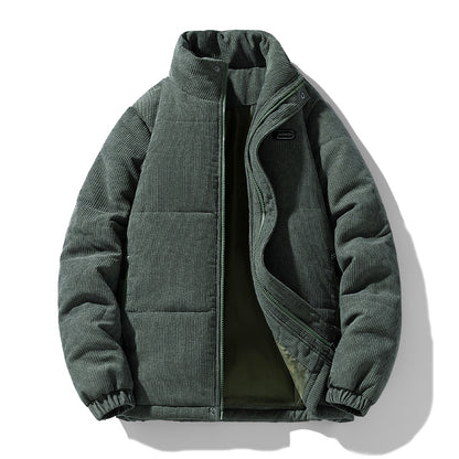 LINED THERMAL COTTON COAT JACKET