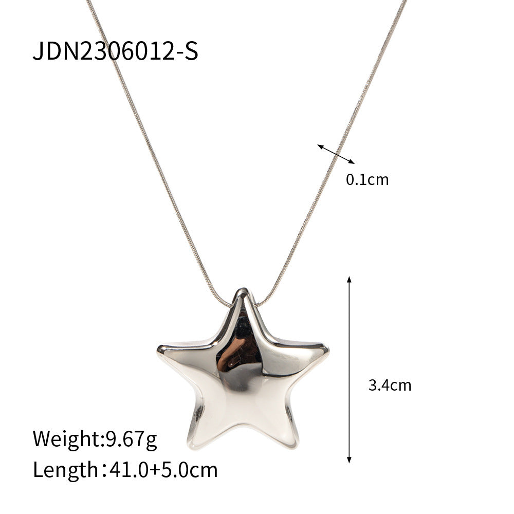 New 18K Gold-plated Necklace