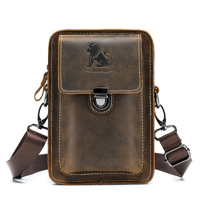 leather Belt Multi-functional Shoulder Crossbody Bag