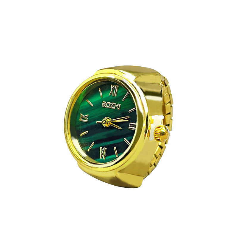 Ring Watch Small Green Advanced Alloy Shell