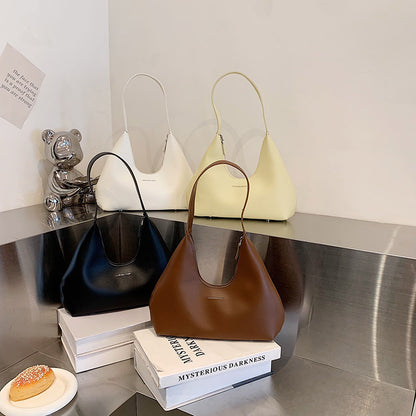 French Retro Simplicity Shoulder Handbag