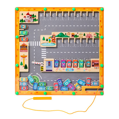 Educational Magnetic Maze Montessori Early Education Toys