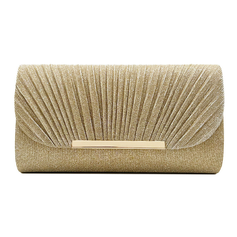 Women's Edge Party Pattern Fine Pink Clutch