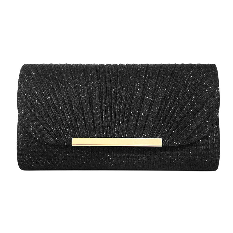 Women's Edge Party Pattern Fine Pink Clutch