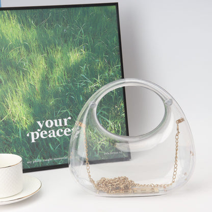 Versatile Chain Shoulder Crossbody Handbag