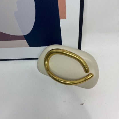 Retro Metal Decorative Clutch Box Bag