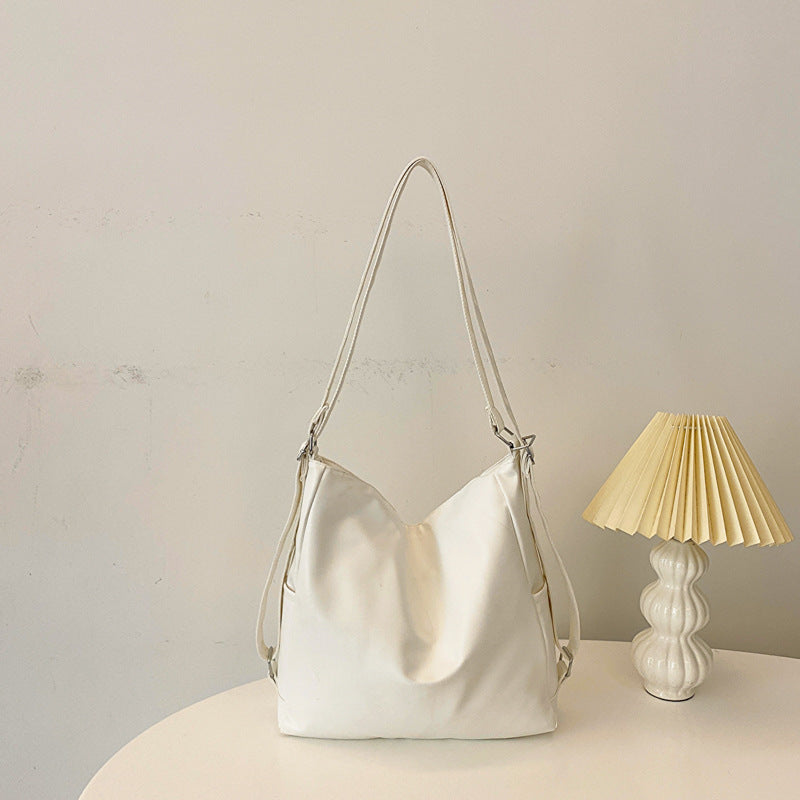 Korean Style Versatile Ins Retro Women's two functional Backpack & Shoulder Bag