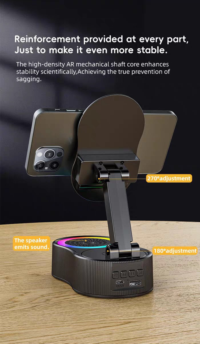 Bluetoothスピーカー 3in1 スマホスタンド