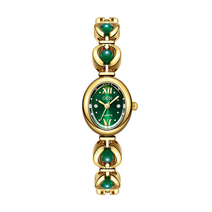 Gedi Emerald Bracelet Watch