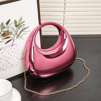 Versatile Chain Shoulder Crossbody Handbag