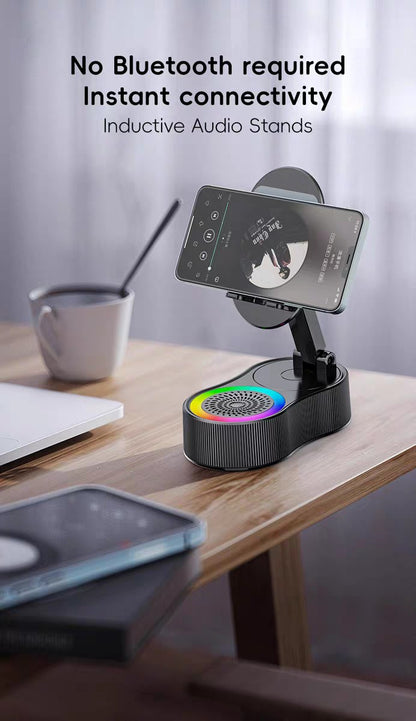Bluetooth Speaker Three-in-one Phone Stand