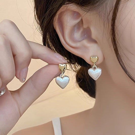 Double Love – Mattierte Ohrstecker