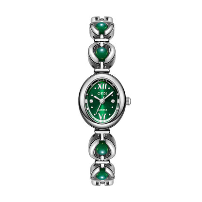 Gedi Emerald Bracelet Watch
