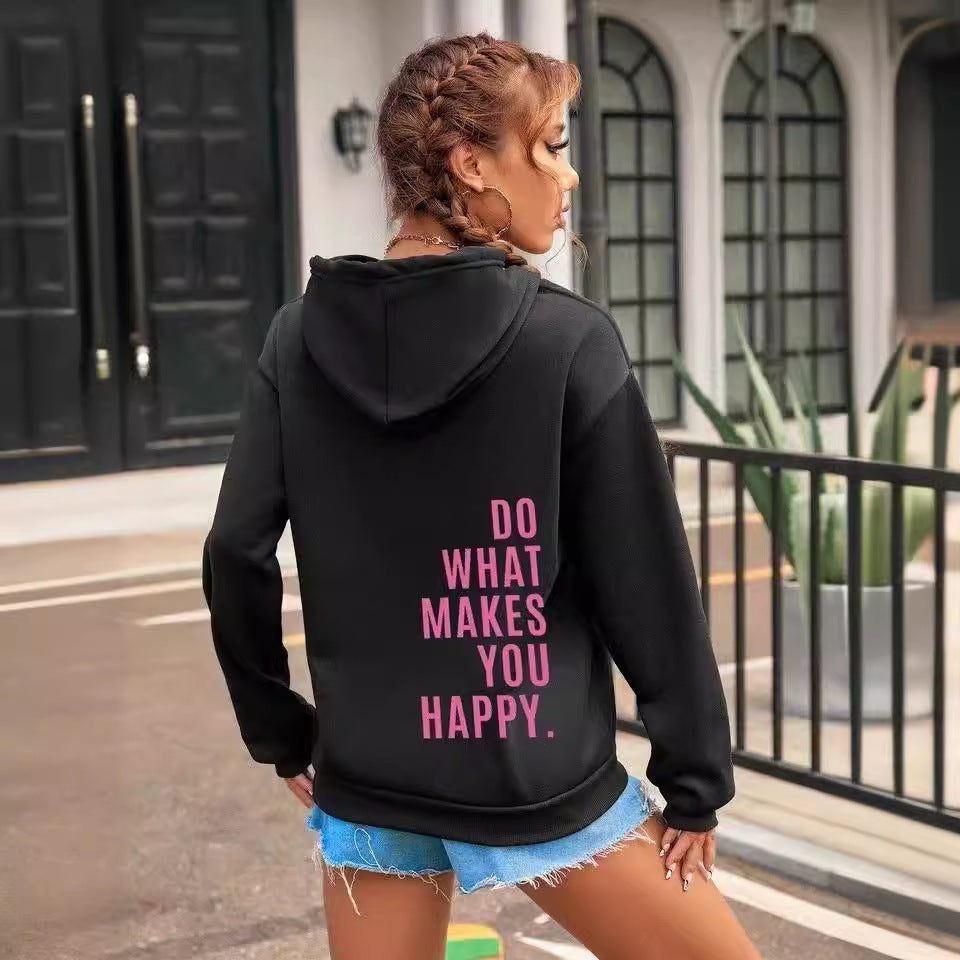 Women Loose Casual Hoodie