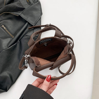 New Cloth Style Simple And Versatile Shoulder Crossbody Handbag