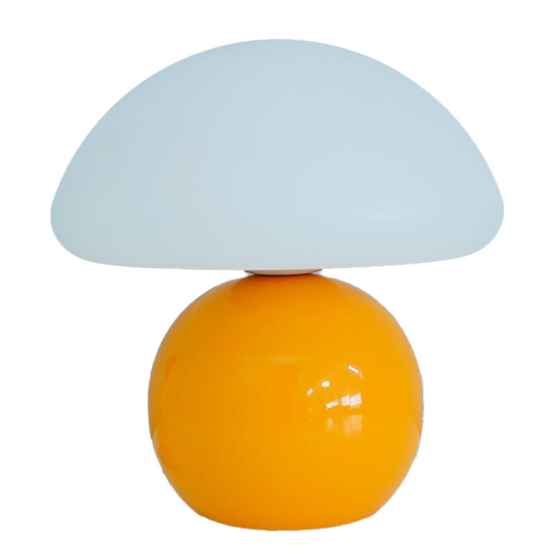 Cream Mushroom Decorative Table Lamp
