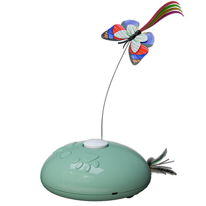 Self-Hi Relieving Stuffy Feather Electric Cat Toy