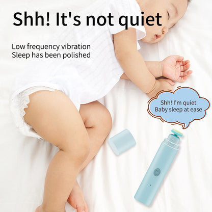 Baby Nail Care Multi-grinding Head with Built in Flashlight