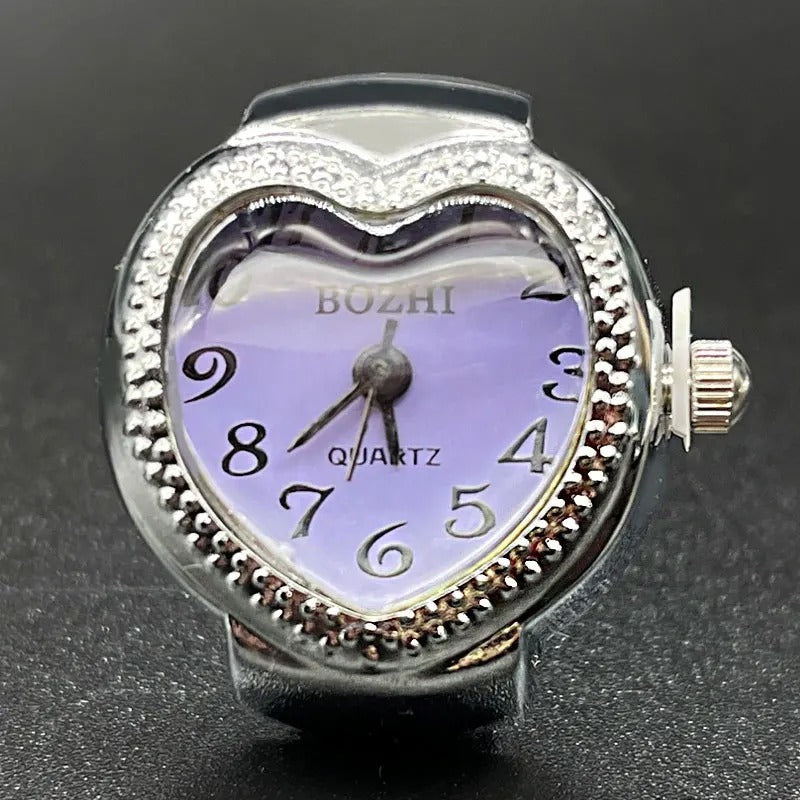 Trendy Fashion Women's Multi-color Ring Watch