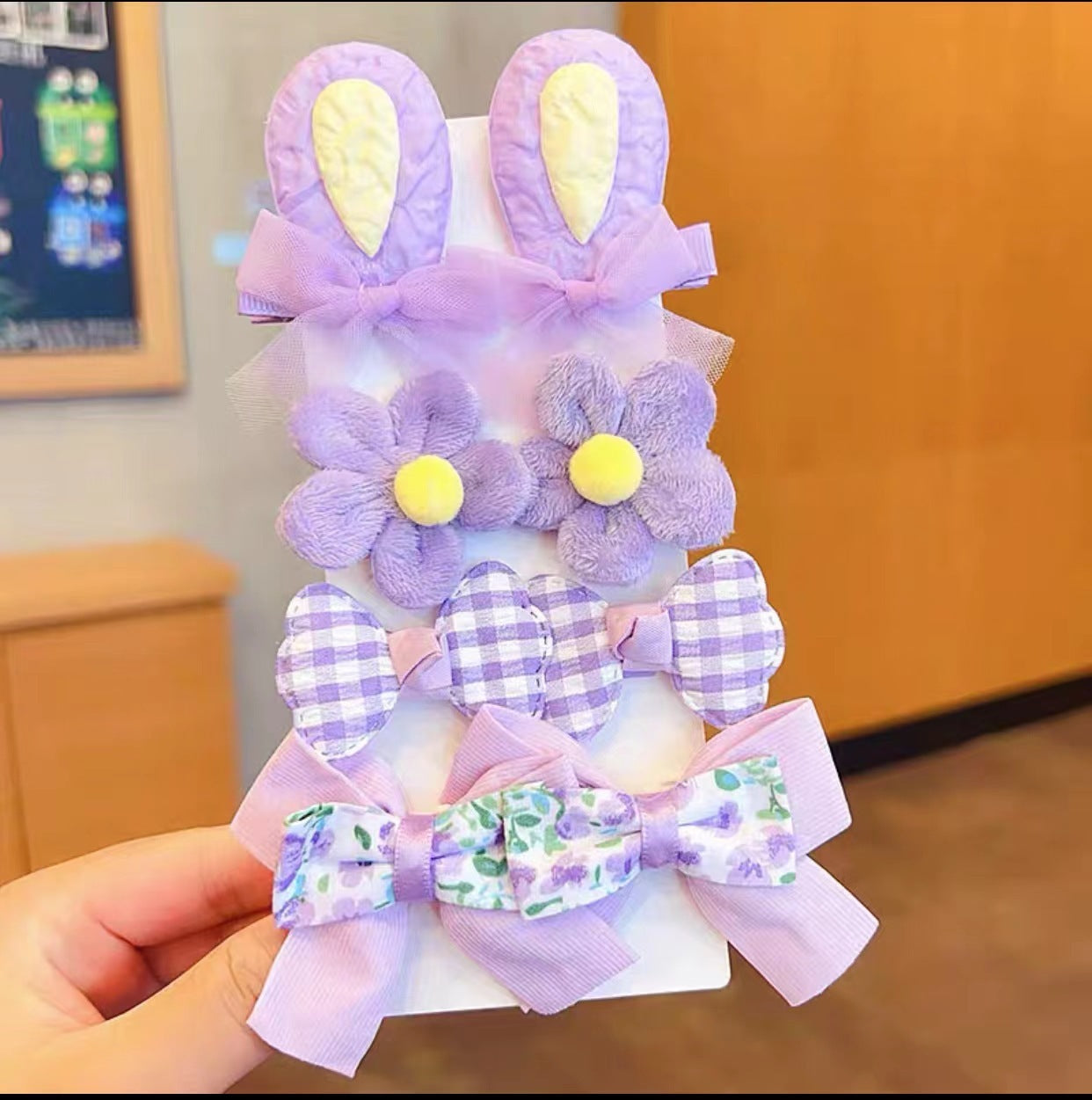 子供用ヘアクリップ リボンヘアクリップ 帽子