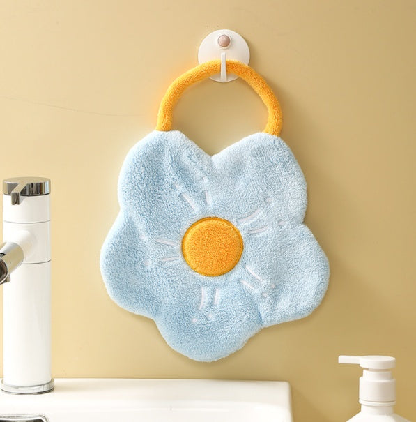 Home Hanging Cute Absorbent Hand Towel