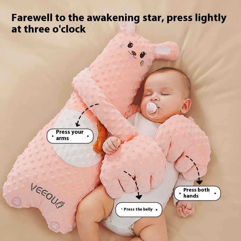 BABY HUG Sleep Soothing Palm Pillow Doll Coax Sleeping Artifact Baby Anti-startle Pressure