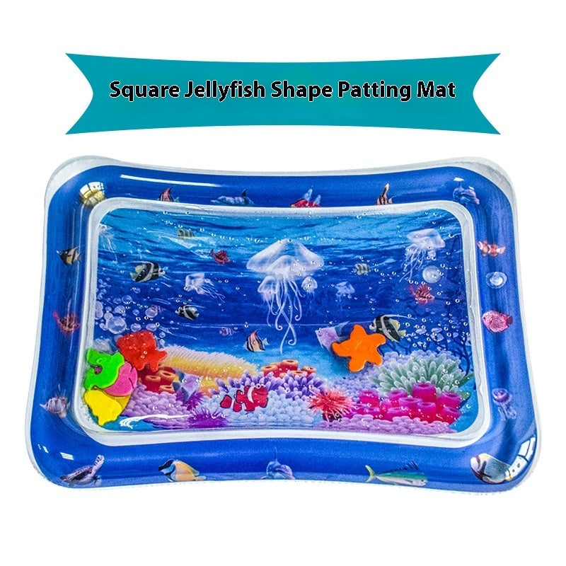 Tummy time Versatile Children's PVC Inflatable Water Mat