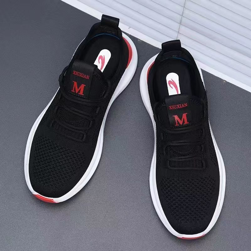 Casual Mesh Sports Men's Breathable Soft Bottom Wild Deodorant Light Shoes