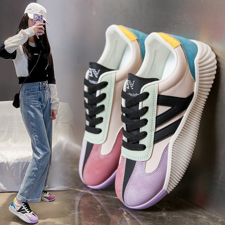 Women's All-match Thick Bottom Board Casual Shoes