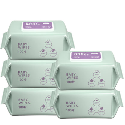 Baby Wipes 5 Pieces  For Newborn Babies And Infants