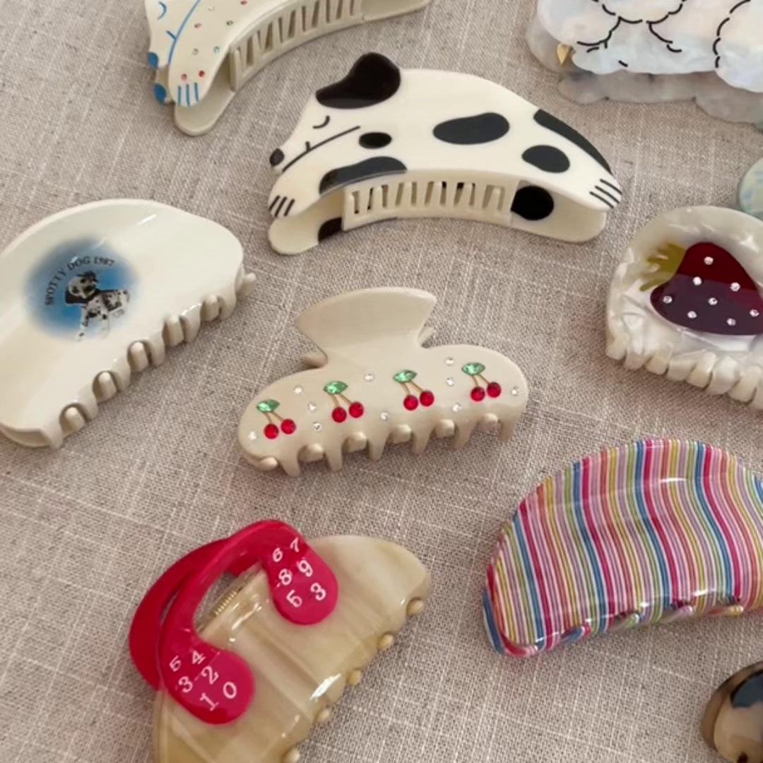 Senior Sense French Niche Handbag Bag Hair Clip