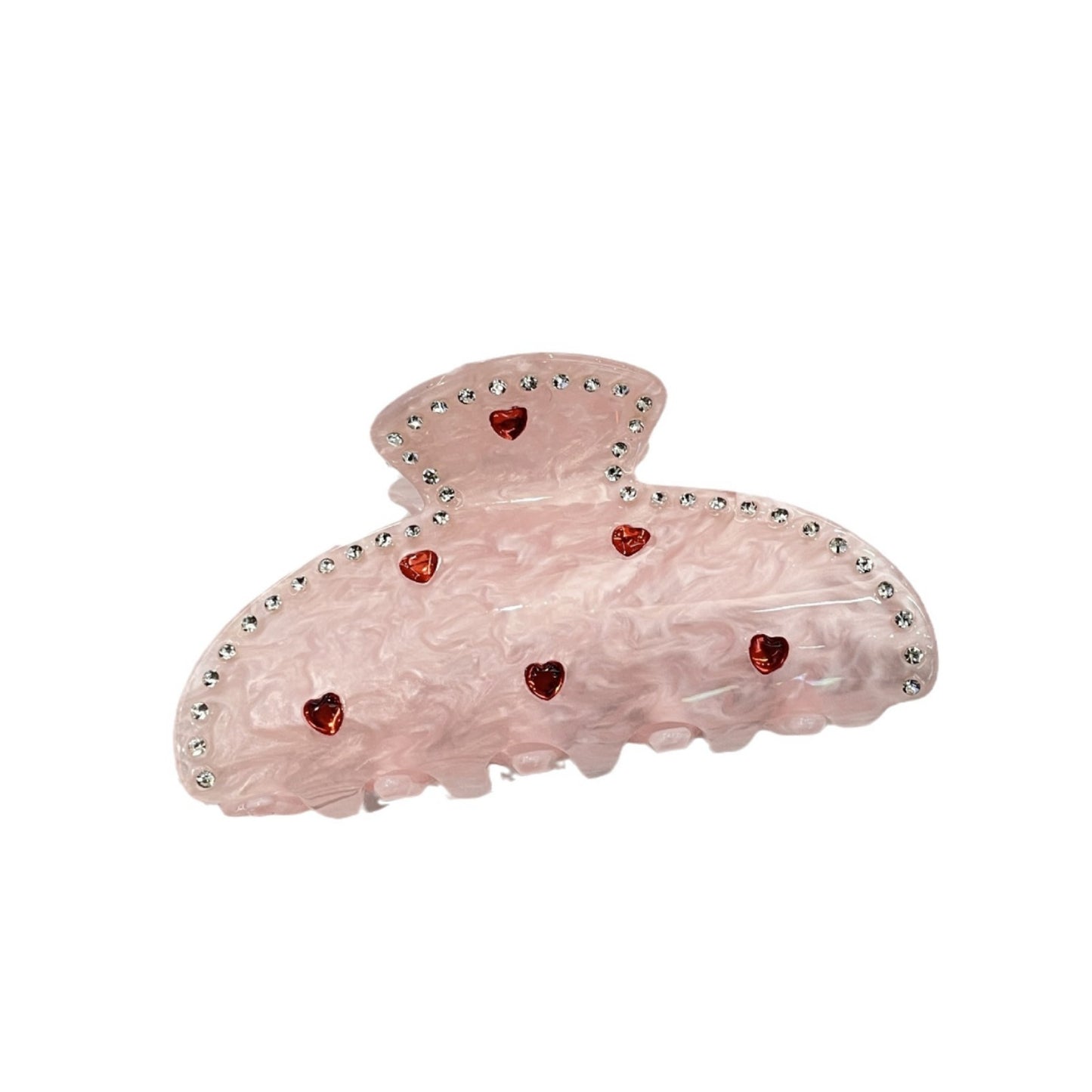 Female Versatile Acrylic Love Sweet Hair Claw