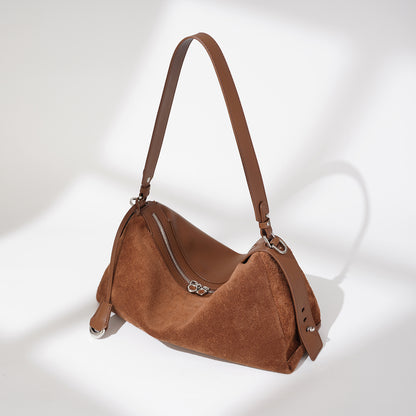 Cowhide All-match Large Capacity Totes Handbag
